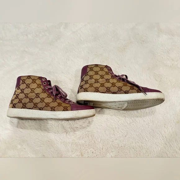 100% authentic Gucci Cloth trainers - Picture 2 of 5